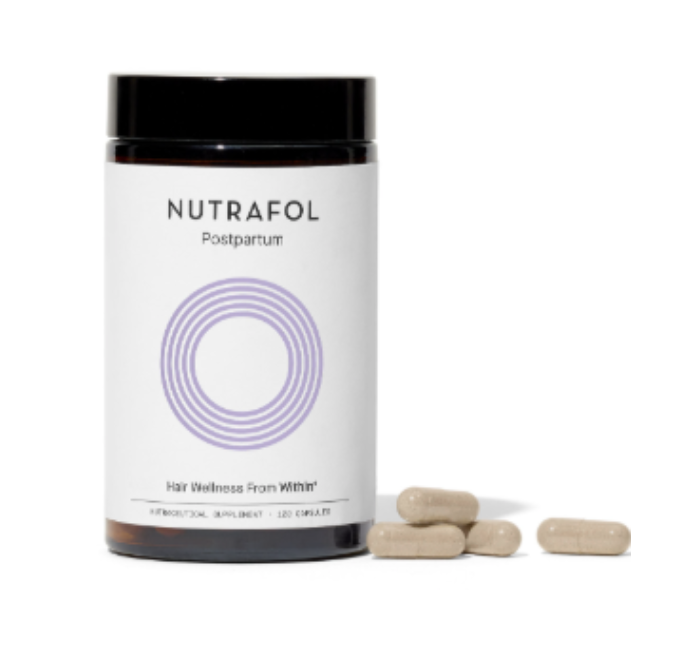 Nutrafol Women's Postpartum Supplement – Support Hair Growth After Pregnancy